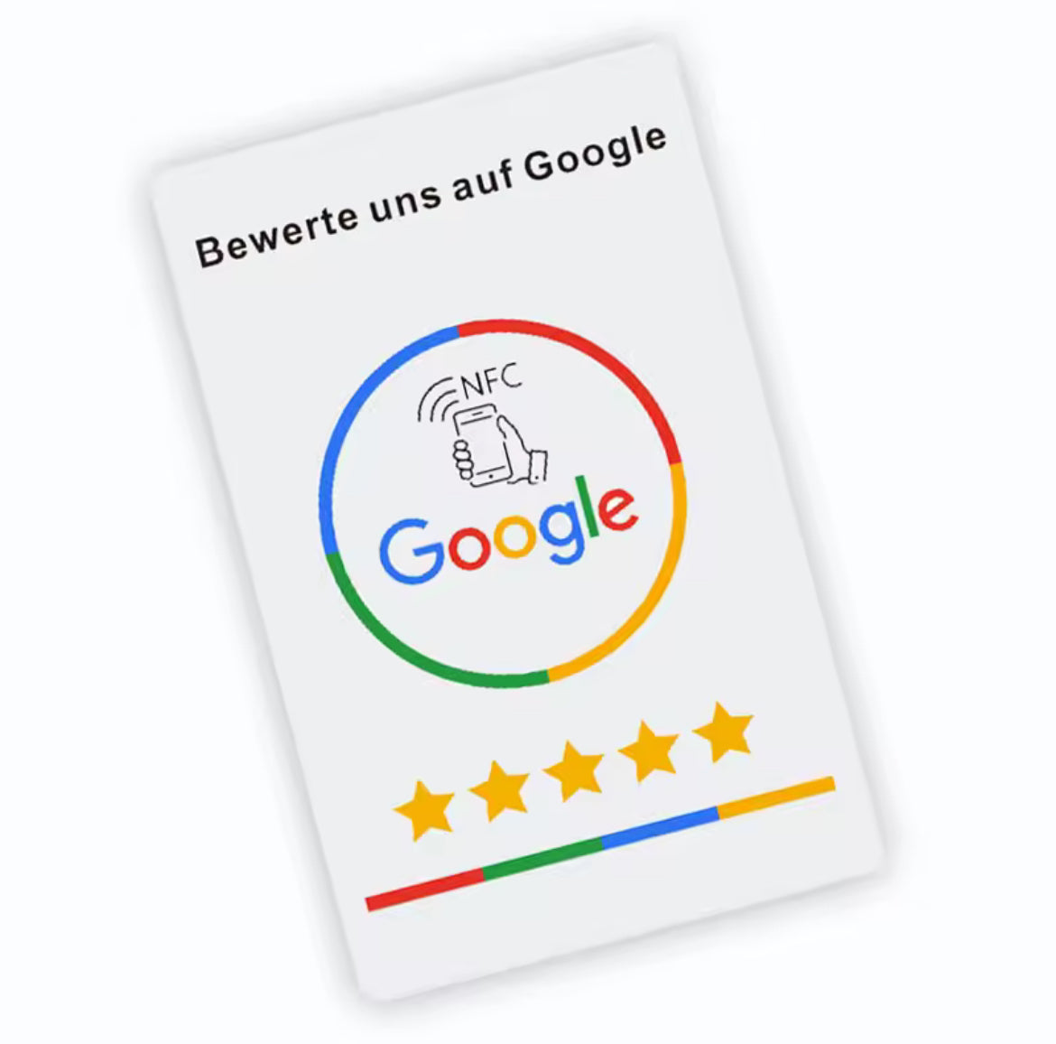 Tarjeta NFC para reseñas