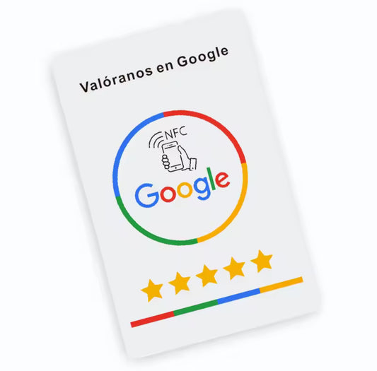 Tarjeta NFC para reseñas